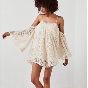 Spell Designs lace off-the-shoulder dress